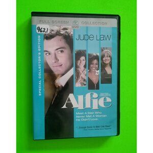 Alfie DVD 2005 Full Screen Edition Collectors Version Movie RomCom Jude Law Vtg